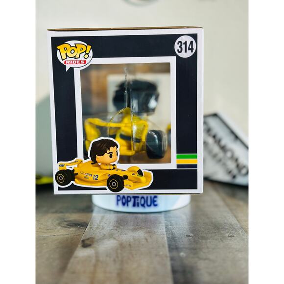 Ayrton Senna Lotus Deluxe Funko Pop! Ride Vinyl Vehicle #314 - Picture 2 of 7